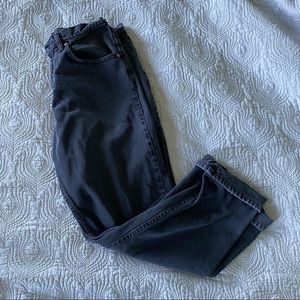 BLACK VINTAGE WRANGLER RELAXED FIT JEAN